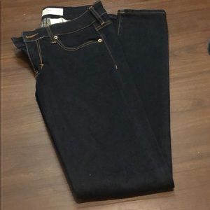 Abercrombie&Fitch Dark Wash Super Skinny Jeans.